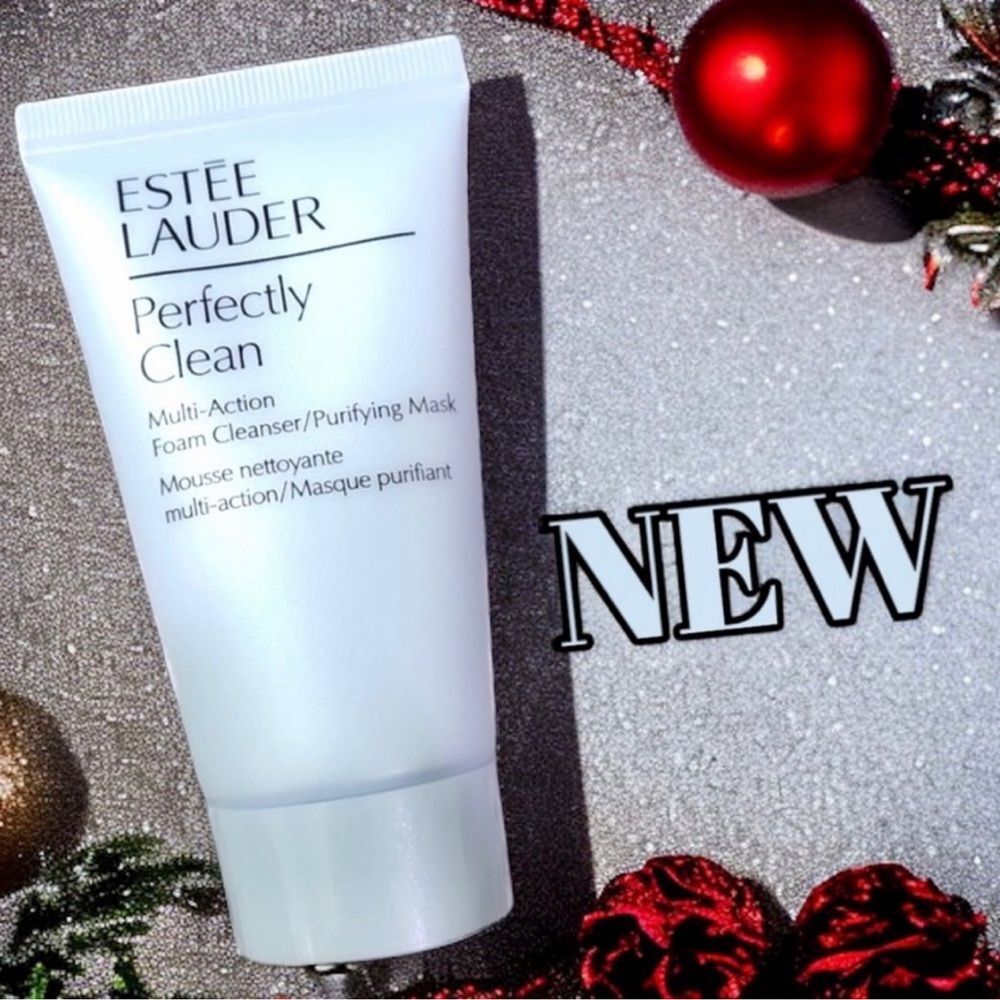 💎 Estée Lauder Perfectly Clean Foam Cleanser & Mask • Deluxe Travel Size 🍭 - Picture 4 of 6